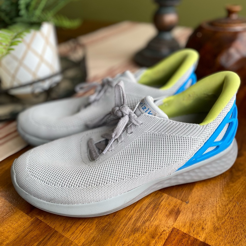 Gently used Gray Kizik Athens Hands Free Slip On  Unisex Sneakers